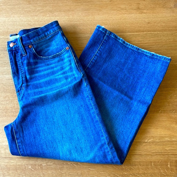 Madewell Denim - Madewell Wide Leg Crop US 29